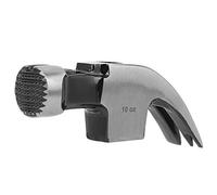 MasYosh 10oz Head, High Carbon Steel Forging with Double V Nail Removing Design and Tooth Surface for Home Repair Professional Carpenter Woodworking Tool