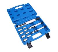 MasYosh 11 Pcs Clutch Alignment Tool Kit, Heavy Duty Metal Universal Fit with 3 Spindles 8 Adapters, for Car Light Truck SUV