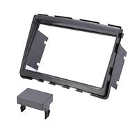 MasYosh 2Din Radio Fascia Frame, ABS Material Gray Car Stereo Trim with Inner Size 6.8 x 3.9in for 7in 2Din Radio, Replacement for SSANG YONG Rodius Turismo Stavic 2013+