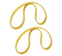 MasYosh 2PCS Bandsaw Tires, Non Slip Noise Reduction Rubber Tire with Uniform Thickness for Optimal Tracking, for 10 Inch Woodworking Band Saw Wheel