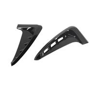 MasYosh 2PCS Car Front Side Air Vent Cover, Decorative ABS Gills Trim for X5 F15 M Sport 2014 to 2018, with Easy Installation for Enhanced Protection (Glossy Black)