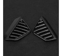 MasYosh 2Pcs Carbon Fiber Texture Dashboard Side Air Vent Cover, ABS Material Lightweight Anti, with Self Adhesive Design, Fit for Mercedes GLE GLS Class W167 X167 2020
