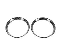 MasYosh 2Pcs Cup Holder Panel Cover, Carbon Fiber Pattern Anti Scratch Protector with ABS Material for R54 R55 R56 R60