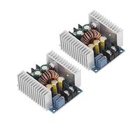 MasYosh 2Pcs DC to DC Converter Voltage Regulator Board 6-40V to 1.2-35V 300W 20A Set Kit