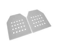 MasYosh 2Pcs EVA Plate Lining, Soft Ultrathin Cutable Shockproof Vest Insert, with Adjustable Size for Team Activities Film Props Outdoor Games