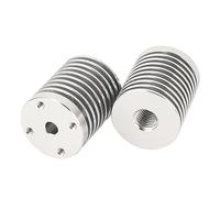 MasYosh 2Pcs Hotend Heatsink, V6 Extruder Aluminum Heat Sink with M7 Thread for Voron 0.1 0.2 3D Printer