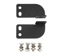 MasYosh 2Pcs LED Work Light Bracket, Roof Mounting Kit with Screws and Nuts for Polaris 400 500 570 800 900 Crew XP ETX EV, No Drill Required, Proof Iron Material