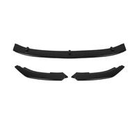 MasYosh 3pcs Front Bumper Lip Separator Kits High Strengle ABS Bumper Lip Spoiler Diffuser for MK6 R20 R 2008-2013 (Glossy Black)