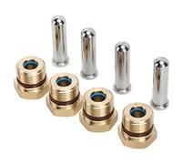 MasYosh 4Pcs Excavator Foot Pedal Valve, High Accuracy Durable Joystick Control Valve Kit with Original Size Design, for Crushing Hammer 20 Teeth 39 Height