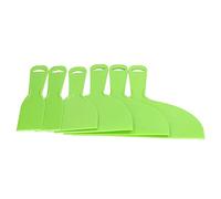 MasYosh 6Pcs Putty Set, ABS Spackle Scraper Tool for Wall Repair with Ergonomic Handle, Includes 5 Sizes 2in 4in 6in 8in 10in