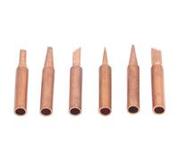 MasYosh 6PCS Soldering Tips, Internal Heat Soldering Iron Tip Replacement 900M Copper Electric Soldering Heads with Fine Workmanship, for Precise Welding Phone Soldering Small