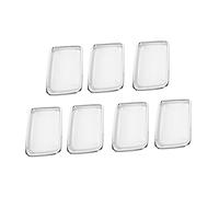 MasYosh 7PCS/Set Front Grille Trim Ring Chrome Plated Modification Replacement for 2014-2016