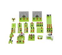 MasYosh A2 Electromagnetics Experiment Box Set, Complete Physics Teaching Tools for Middle School with 26 Practical Experiments for Series Parallel Circuits Current Voltage Measurement