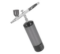 MasYosh Airbrush, Auto Start Stop Handheld Rechargeable Cordless Air Compressor Spray Pen with 3 Paint Cup, for Makeup Nail Art Model Painting Cake Decoration
