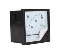 MasYosh Analog Panel Voltage 6L2 V, 0 to 300V Pointer Voltmeter with Level 2.5 Accuracy for Generator Power Equipment Electronic Control Device