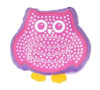 MasYosh Animal Decompression Pillow, Safe PP Cotton Fabric, Bright Colors, No Sewing Needed, Confidence Building Craft Toy for Kids, Best Kids' Birthday, (Owl 33788)