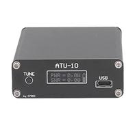 MasYosh ATU-10 QRP Automatic Antenna Tuner 0.91in Display Radio Tuner with BNC Connector Version 1.4