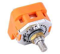 MasYosh Band Switch NDN01N, 12 Position Digital Code Binary System Selector with Gold Plated Contacts, for Operating Panel Mode Shaft Selection