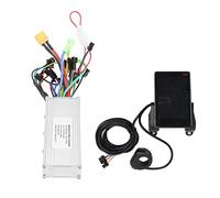 MasYosh Brushless Controller for Electric Bike, LCD Screen 36V, 48V, 500W with Real Time Speed Battery Power Voltage, Driver Set