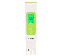 MasYosh C 100 Multifunctional Water Quality Tester, 5 in 1 High Accuracy TDS EC Salinity Temperature SG Meter, with Calibration Function, for Aquarium Food Brewing