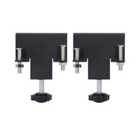 MasYosh Cabinet Door Mounting Aid Leveller, Adjustable Positioning Tool with Stainless Steel Hex Knob, for Cabinet Door Leveling Assistance Installation