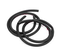 MasYosh Car Door Seal Strip Large D Type, Self Adhesive EPDM Rubber | Universal Fit for Car Hood, Trunk, Engine Bay, Heat & Cold Resistant, Blocks Dust & Rain, 14x12mm Cross Section