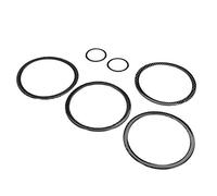 MasYosh Car Inside Door Speaker Cover, Carbon Fiber Trim with Smooth Texture and Gloss Finish, Fits for 2006 2012