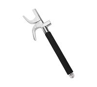 MasYosh Car Steering Wheel Lock, High Security Anti Theft Device with 3 Keys and Safety Hammer, Universal for Most Cars