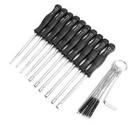 MasYosh Carburetor Adjustment Tool Kit Engine Tune Up Adjusting Tool for Car Rebuilding Workers Stainless Steel + Plastic for Garden Supplies