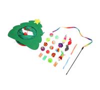 MasYosh Cat Tunnel Toy Set with Collapsible Play Tunnel