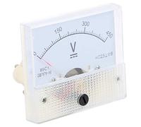 MasYosh DC Pointer Voltmeter, 0-450V Voltage Meter with Clear Silkscreen Printed Scale, High Measuring Accuracy for Power Equipment, Electrical Circuits