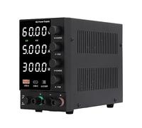 MasYosh DC Power Supply Variable, USB Fast Charging 18W with LED Digital Display, Low Noise Stable Output for Bench Power Supply 0-5A 150W (UK Plug AC230V)