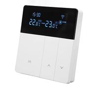 MasYosh Digital Thermostat, High Accurate Temperature Controller with LCD Display and 3 Control Modes, for Home Office Hotel School (Without WiFi)