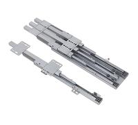 MasYosh Drawer Slide, 60kg Load Bearing Damping Drawer Slider Guide Rail Hardware with Gentle Rolling and Quiet, for Cabinets Wardrobes Kitchen Cabinets Study Rooms Living Rooms