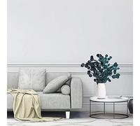 MasYosh Dried Flowers Bouquet, Eucalyptus Floral Arrangement (Blue)