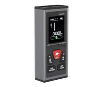 MasYosh Dual Distance Meter, High Accuracy Handheld Infrared Bilateral Measurement Tool with Magnetism, for Horizontal and Vertical Measurement up to 100m 200m