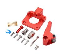 MasYosh Dual Gear Extruder Aluminum Block Kit, Right Hand Extruder Assembly with Modules for CR10S PRO Ender 3 PRO Ender 5 3D Printer