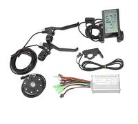 MasYosh Electric Bike Conversion Kit, 15A Controller S830 Display, Thumb Throttle Speed Assistant Sensor with Power Failure Brake for DIY Electric Bike, Scooter, Folding Bike
