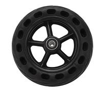 MasYosh Electric Scooter Tyre, 10 mm Inner Hole, Solid Rubber Tyres, Puncture Resistant, Non-Slip, with Beehive Holes for Snow, Rain and Complex Road Conditions