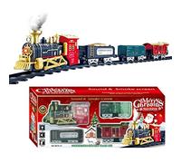 MasYosh Electric Steam Locomotive Christmas Train Set