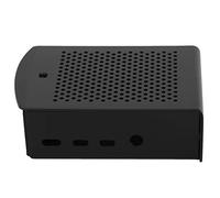MasYosh Enclosure for Raspberry Pi 4, Aluminum Alloy Wall Mounted Cooling Protective with Fan, for Heat Dissipation and Practical Use