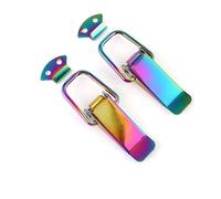 MasYosh Fasteners for Car Bumper, Iron Trunk Lock Clips (Whole roasted | 1 Pair Security Hook Lock, Durable Iron Material, for Front/Rear Bumper & Trunk , Anti-Vibration Spring Design, Easy