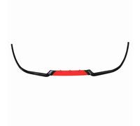 MasYosh Front Bumper Splitter, ABS Bumper Lip Spoiler Replacement for Seat Leon Corolla, with Enhanced Aerodynamics Sporty Style, Fit for A4 A6 (Red)