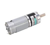 MasYosh Geared motor, pure copper rotor low noise high torsion 24V DC motor with stable performance, for instruments installation