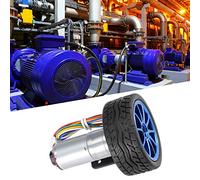 MasYosh High Accuracy DC Motor, Pure Copper Rotor with Enclosed Structure for Smart Car Robot Printer, Long Service Life Strong Power (Speed 50)