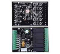 MasYosh Industrial Control Board, PLC Module with 2 Channels 3KHz High Speed Counting and Relay Output, Based on FX1N 2N 6MR T 10 14 20MR, for Industrial Automation