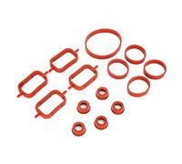 MasYosh Intake Manifold Kit, 14Pcs Professional ABS Rubber Replacement with Improved Performance, Easy to Install, for M57 M47 E87 E46 E90 E91 E92 E93 E39 E60 6 Cylinder Engine