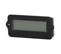 MasYosh Lithium Ion Battery Monitor, ABS HD Electric Display Yellow Backlight Voltage Capacity Indicator with Anti Reverse Connection Protection, for RVs Electric Vehicles (3 Series)