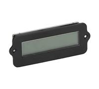 MasYosh Lithium Ion Battery Monitor, ABS HD Electric Display Yellow Backlight Voltage Capacity Indicator with Anti Reverse Connection Protection, for RVs Electric Vehicles (5 String)