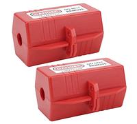 MasYosh Lockout Plug Lock, 2 PCS Industrial Safety Lockout Device with Reinforced ABS Material, Resistant, for Valves and Electrical Equipment in Hazardous Locations
